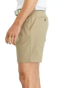 Men's 7" Flat Front Golf Shorts with Active Waistband
