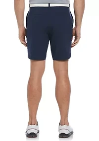 Men's 8" Heather Performance Golf Shorts