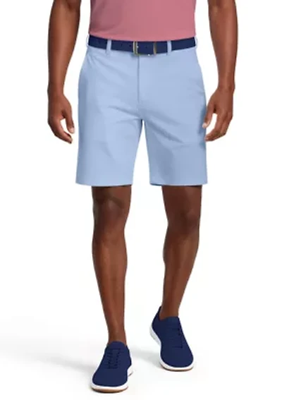 Men's 7" Solid Active Waist Performance Stretch Golf Shorts