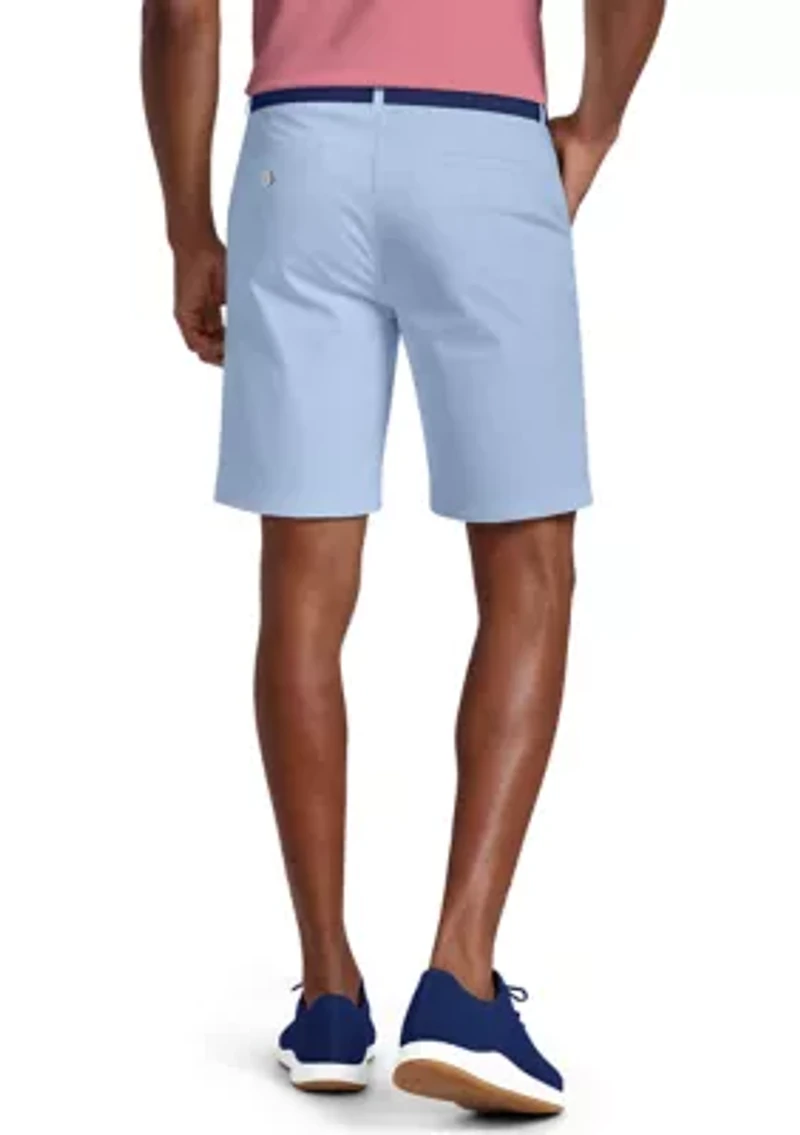Men's 7" Solid Active Waist Performance Stretch Golf Shorts