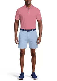 Men's 7" Solid Active Waist Performance Stretch Golf Shorts