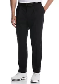 Men's Active Waistband Pleated Performance Golf Pant