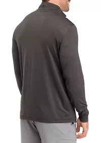 Big & Tall Long Sleeve Sunshade 1/4 Zip Shirt