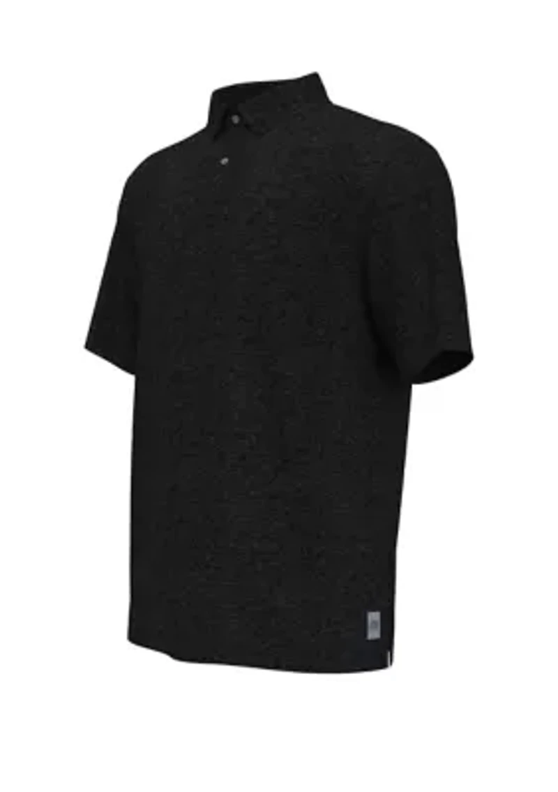 Men's Short Sleeve Fine Line Eco Polo with Pocket