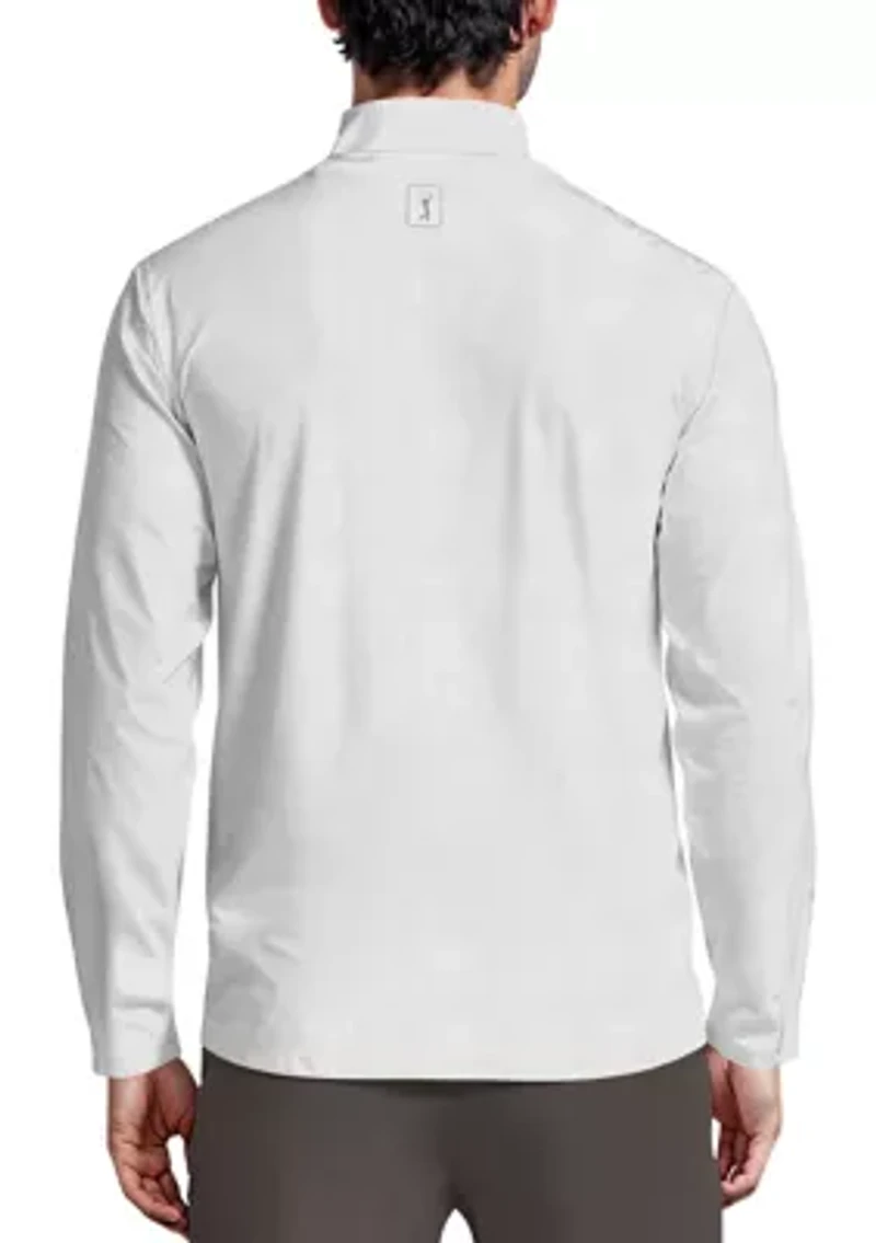 Mock Neck Long Sleeve Golf Base Layer