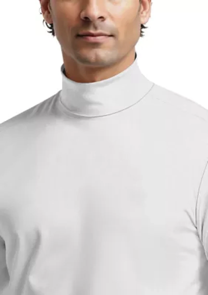 Mock Neck Long Sleeve Golf Base Layer
