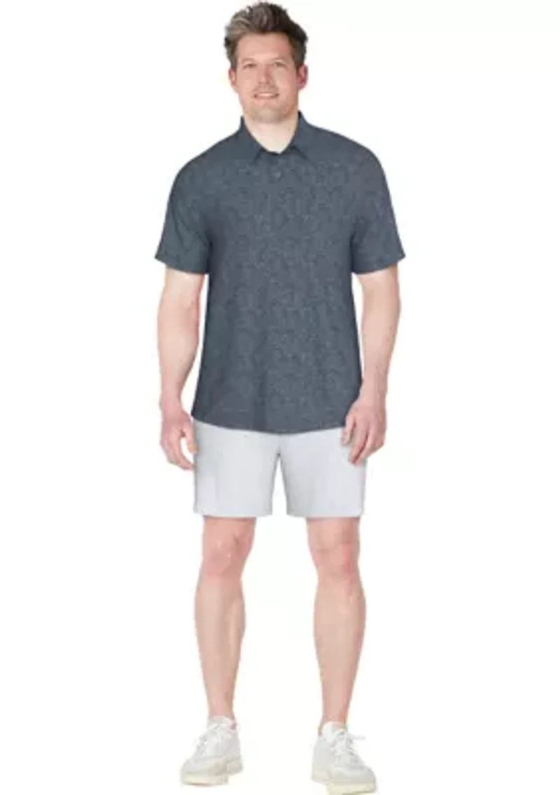 Men's Short Sleeve Coconut Water Polo Shirt