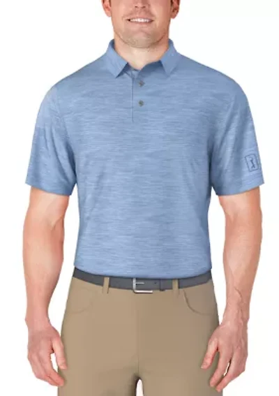 Men's Airflux Jaspe Short Sleeve Golf Polo Shirt