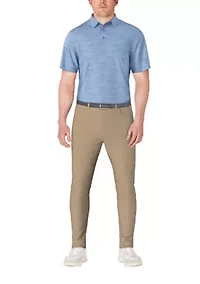 Men's Airflux Jaspe Short Sleeve Golf Polo Shirt