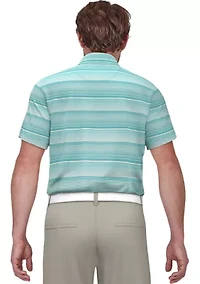 Linear Energy Print Golf Polo Shirt
