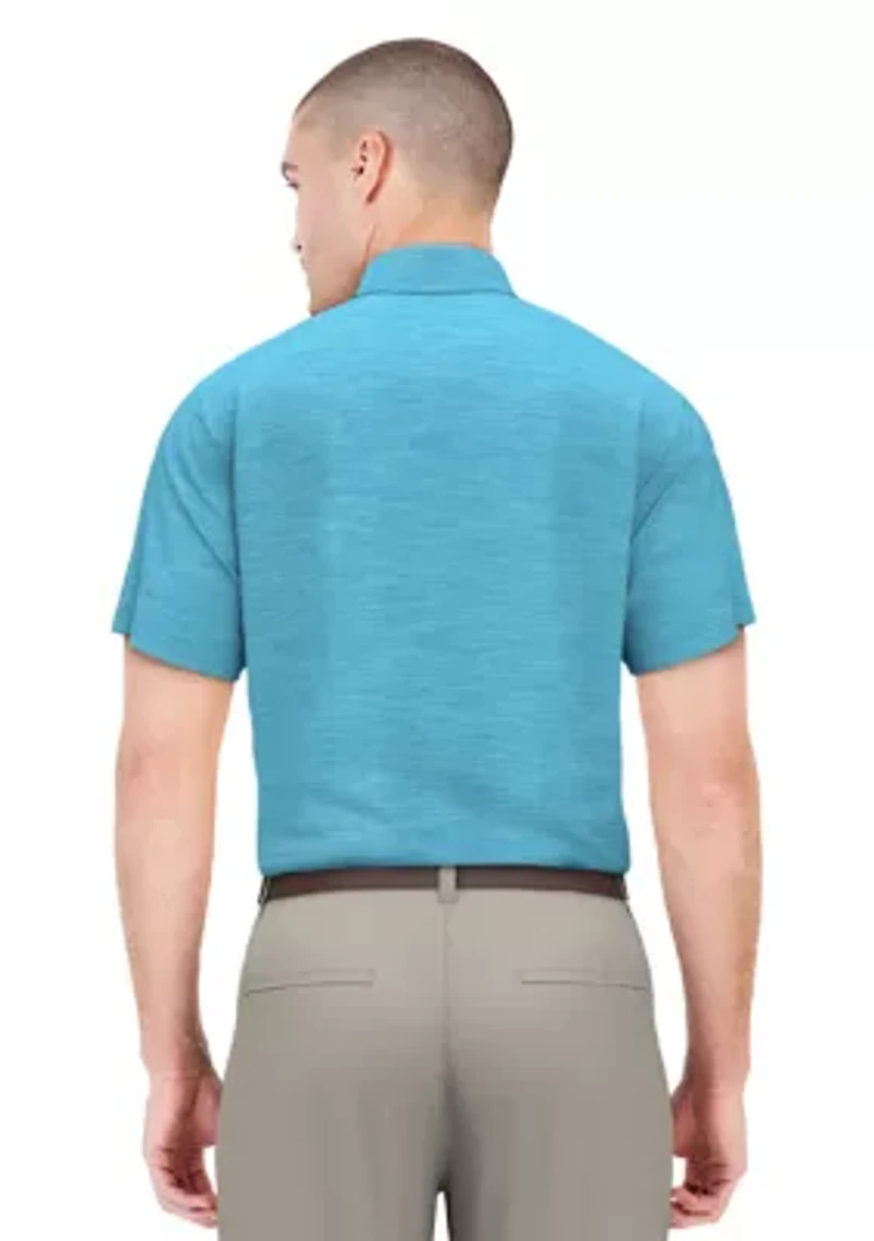 Men's AirFlux™ Jaspe Cotton Golf Polo Shirt