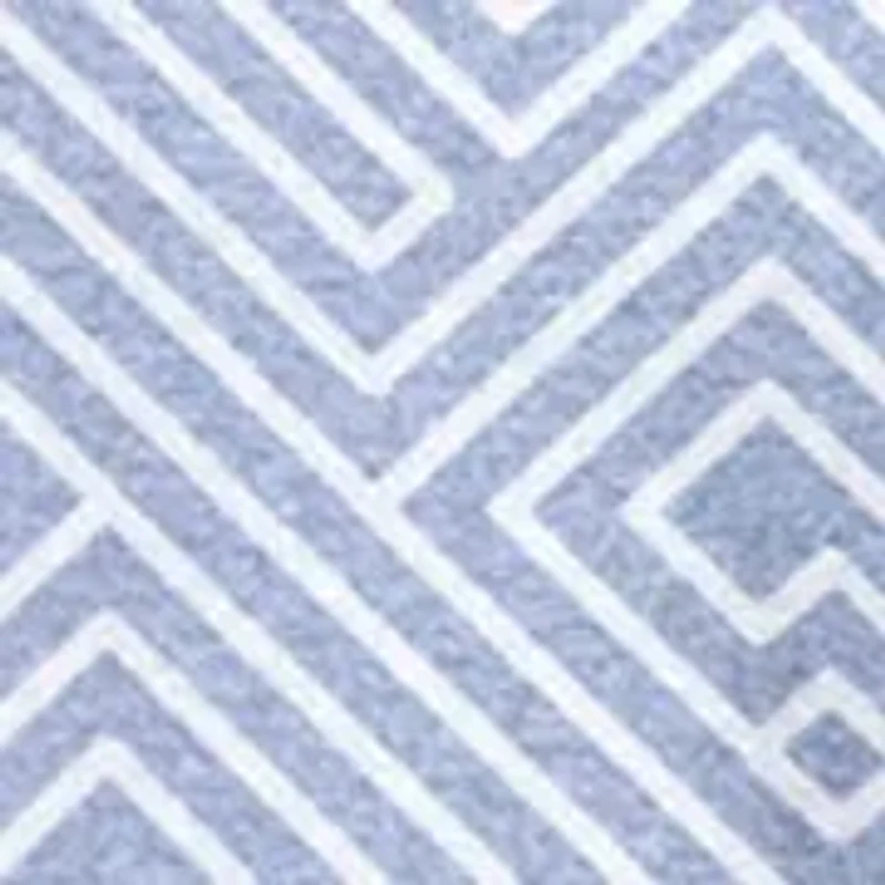 Men's Linear Jaspe Printed Polo Shirt