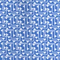 Men's Golf Flag Geometric Printed Polo Shirt