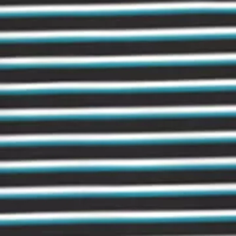 Men's Short Sleeve Feeder Striped Printed Polo Shirt