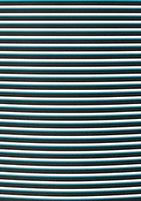 Men's Short Sleeve Feeder Striped Printed Polo Shirt