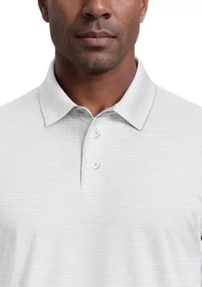 Easy Play Fine Striped Polo Shirt