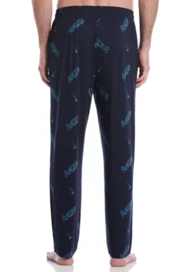 Soft Touch Neon Golf Clubs Sleep Pants