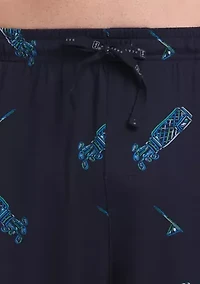 Soft Touch Neon Golf Clubs Sleep Pants