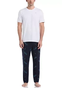 Soft Touch Neon Golf Clubs Sleep Pants