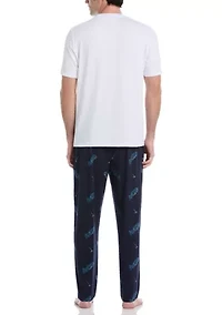 Soft Touch Neon Golf Clubs Sleep Pants