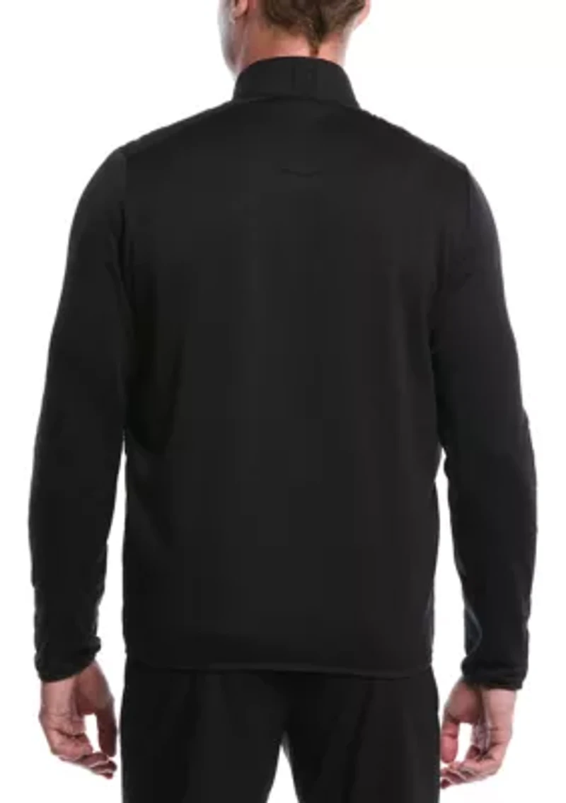 Men's Full Zip Fiber-Fill Long Sleeve Golf Jacket