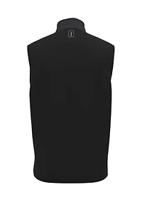 Men's Printed Fiber-Fill Hooded Golf Vest