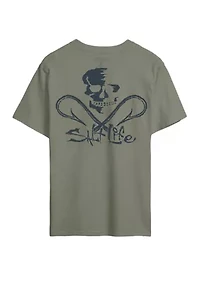 Skull and Hook Short Sleeve Graphic T-Shirt