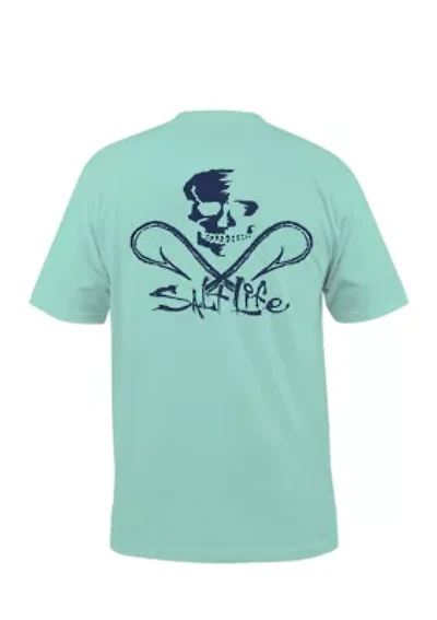 Skull and Hook Short Sleeve Graphic T-Shirt