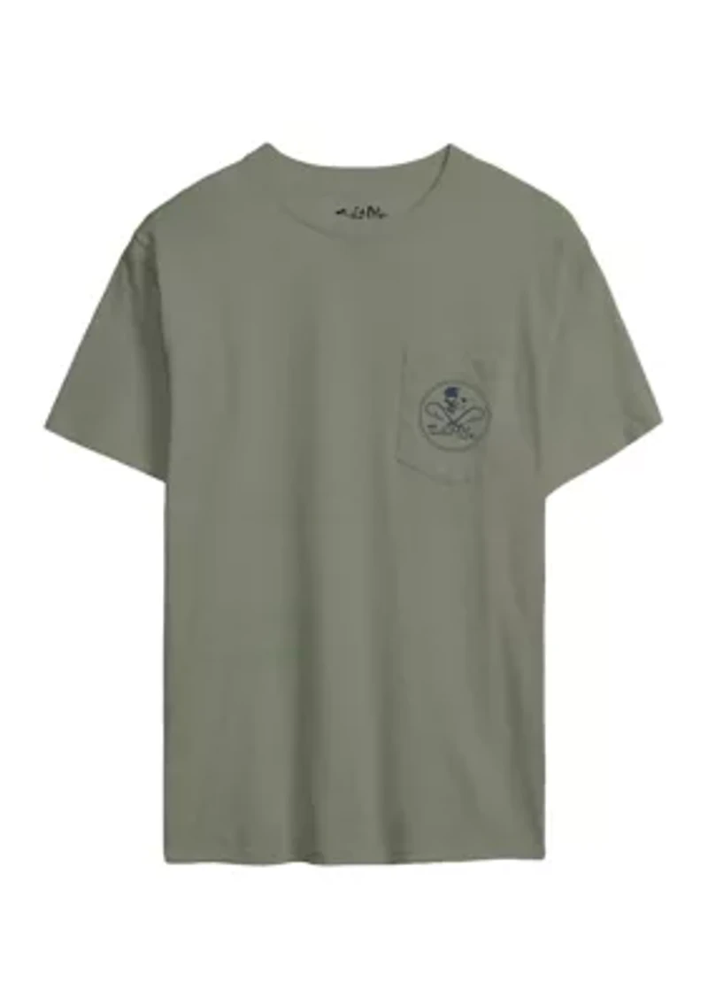 Skull and Hook Short Sleeve Graphic T-Shirt