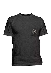 Short Sleeve Skull and Poles Shirt