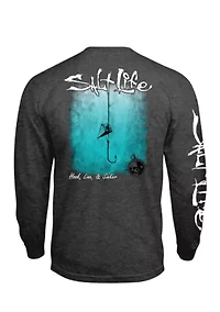 Hook Line and Sinker Long Sleeve Pocket Tee