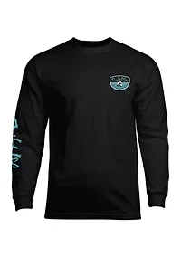 Big & Tall Morning Wave Long Sleeve Graphic T-Shirt