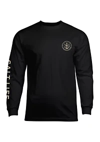 Long Sleeve Live Life Unanchored Graphic T-Shirt