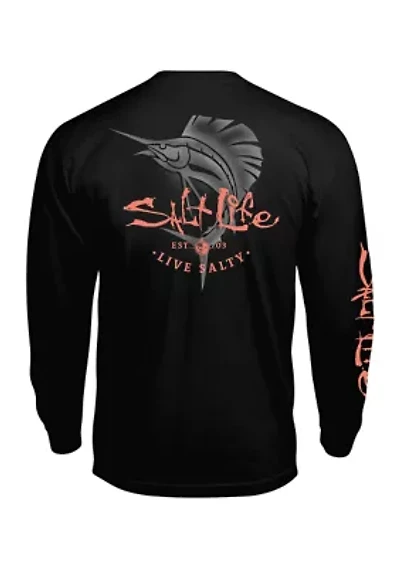 Reel Escape Long Sleeve Graphic T-Shirt