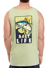 Big & Tall Kahuna Tuna Graphic Tank Top