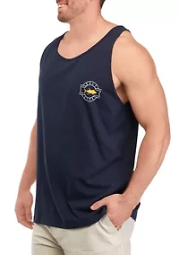 Big & Tall Reel Livin' Graphic Tank Shirt