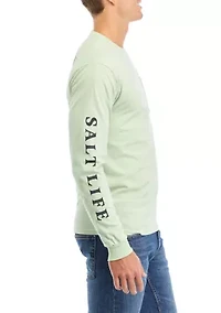 Lounge Life Long Sleeve Graphic T-Shirt