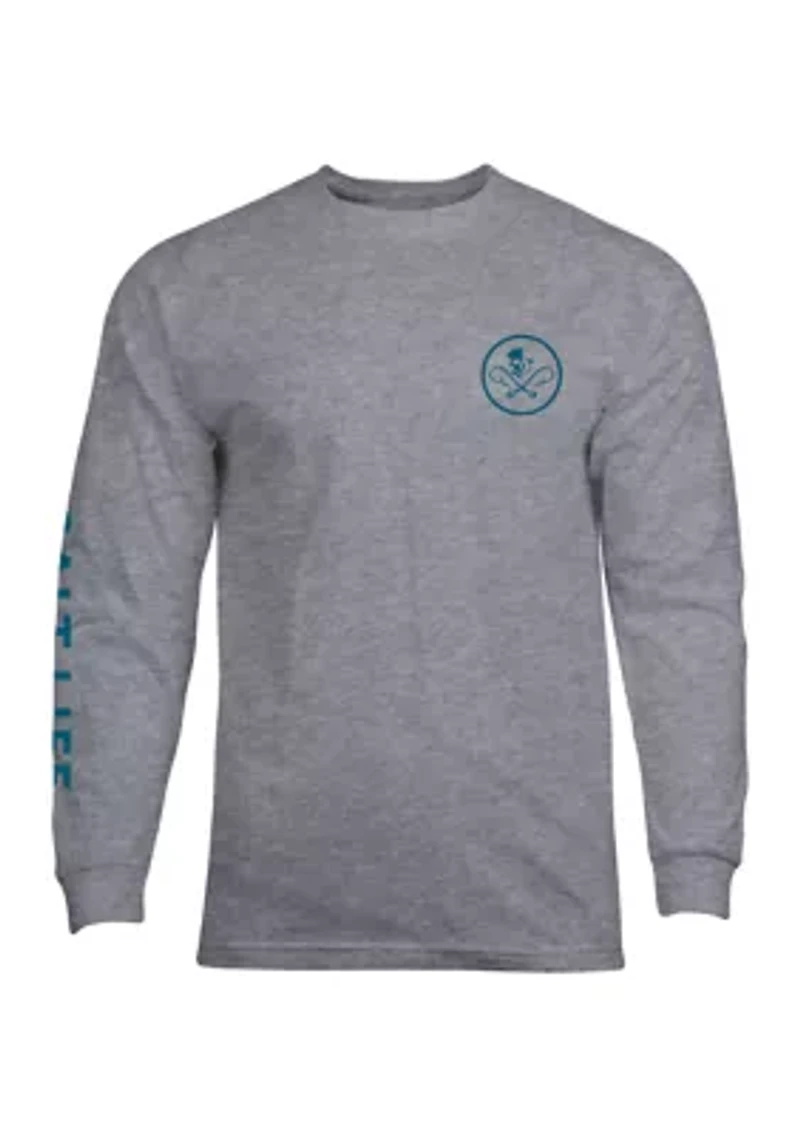 Concealed Badge Long Sleeve Graphic T-Shirt