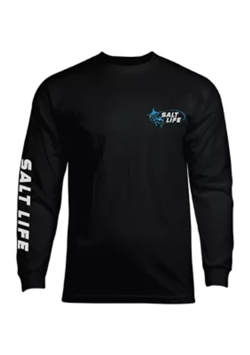 Men's Big Reel Time Long Sleeve Graphic T-Shirt