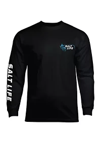 Men's Big Reel Time Long Sleeve Graphic T-Shirt