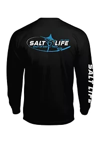 Men's Tall Reel Time Long Sleeve Graphic T-Shirt