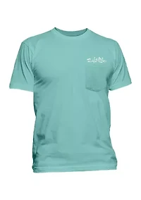 Short Sleeve Private Island Graphic T-Shirt