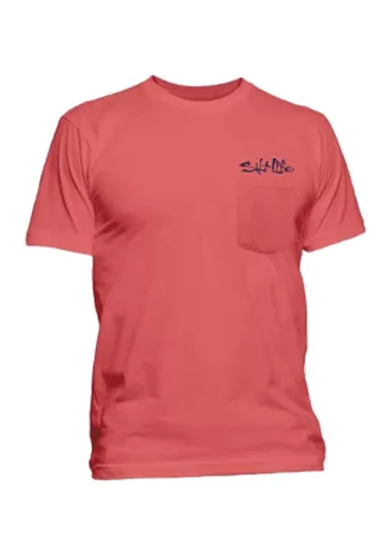 Short Sleeve Bushel and Beer Graphic T-Shirt