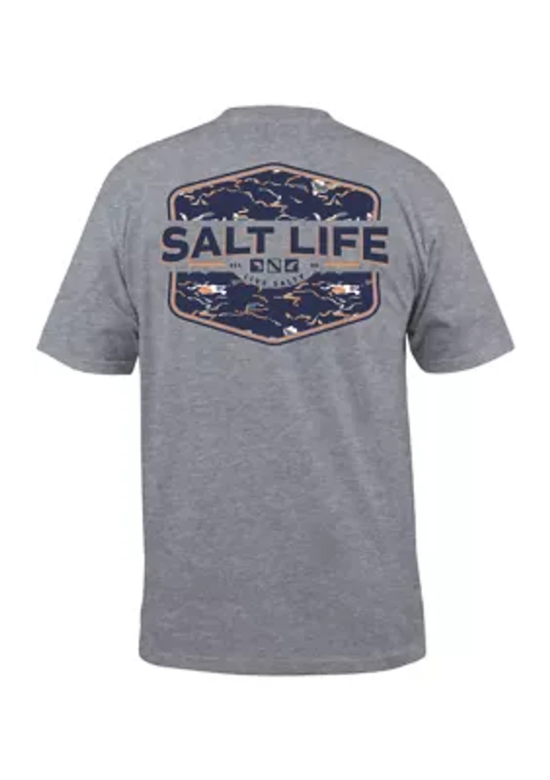 Short Sleeve Tactical Camo Graphic T-Shirt