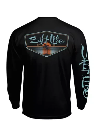 Private Island Long Sleeve Graphic T-Shirt