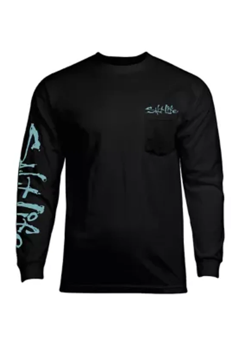 Private Island Long Sleeve Graphic T-Shirt