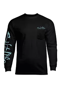 Private Island Long Sleeve Graphic T-Shirt