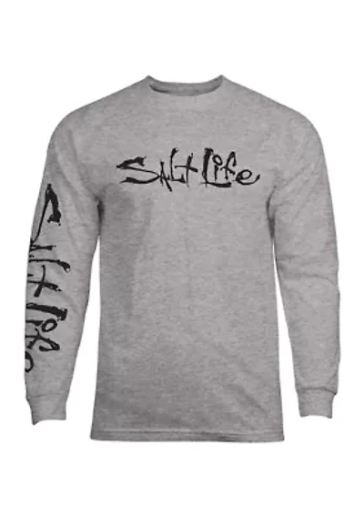Long Sleeve Signature Graphic T-Shirt