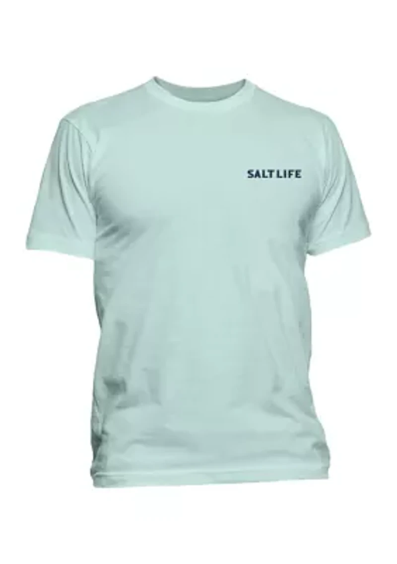 Short Sleeve Bone Island Graphic T-Shirt