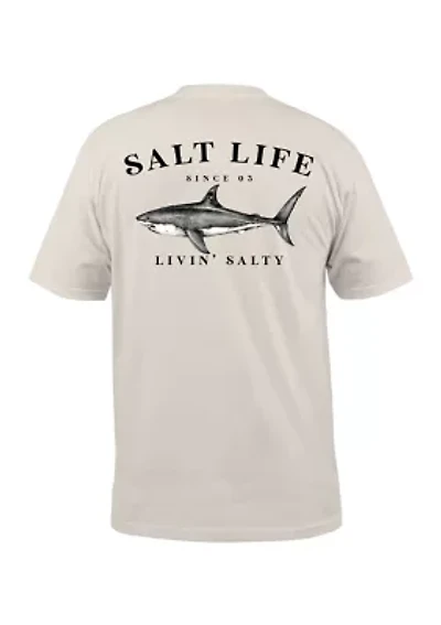Short Sleeve Jaws of Steel Graphic T-Shirt